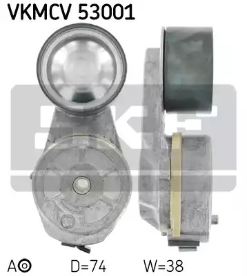 Ролик SKF VKMCV 53001